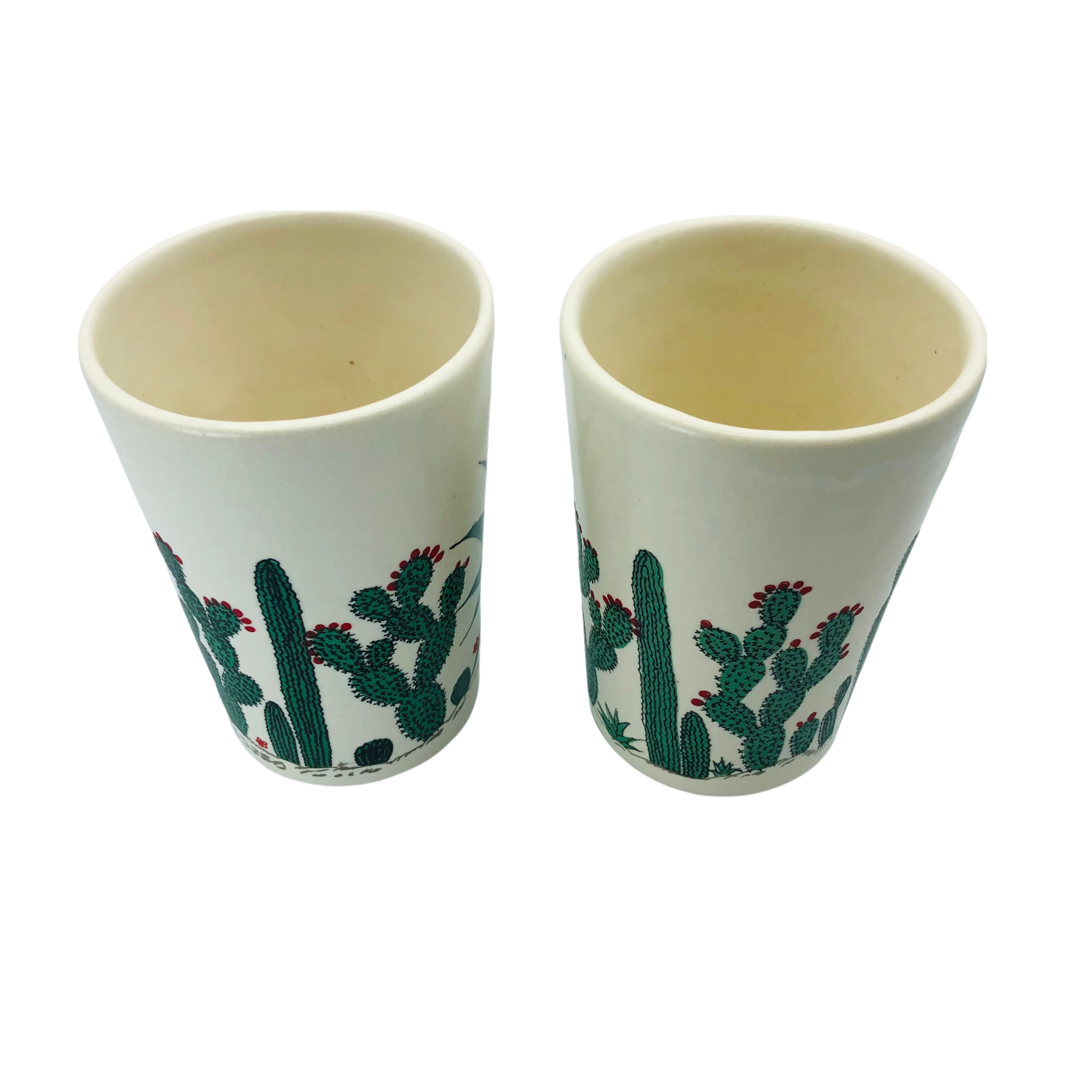 Set Ceramic Water Glasses