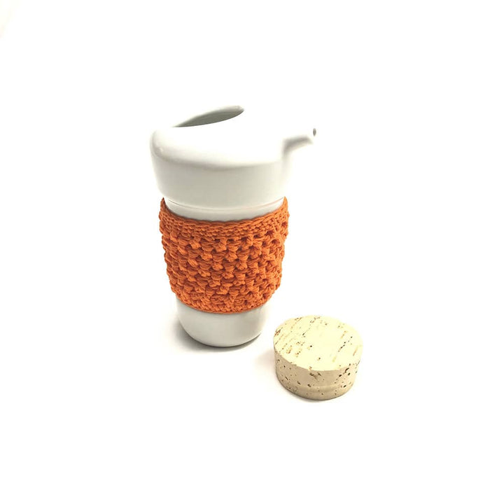 Ceramic Mug With Knitted Insulation